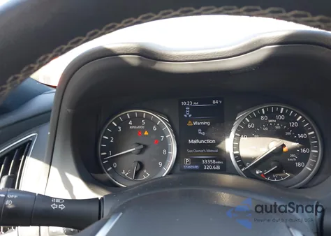 2021 Infiniti Q50 Sensory z USA, uszkodzony, nr VIN JN1EV7CP6MM700406